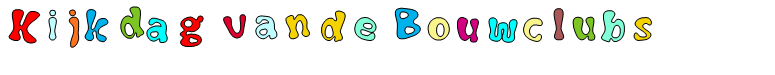 Kijkdag van de Bouwclubs